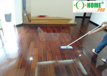 Dịch vụ đánh bóng sàn gỗ tự nhiên-homepro