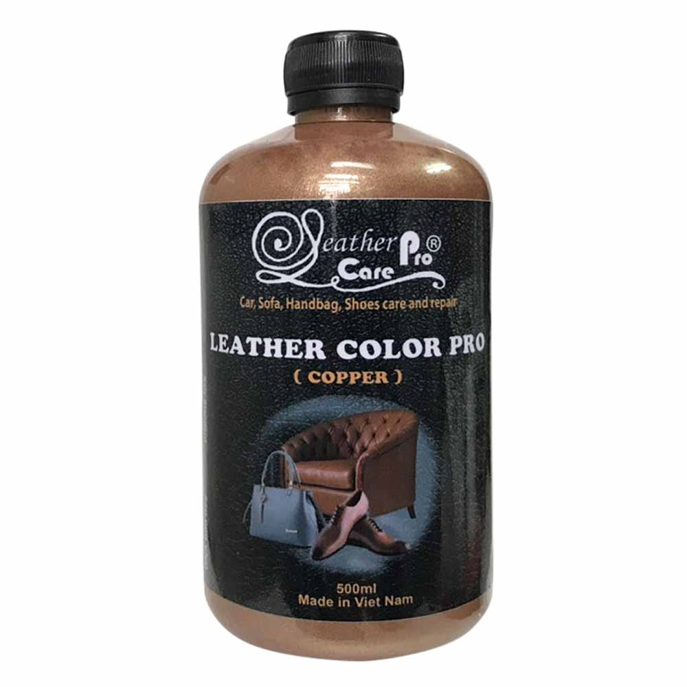Màu sơn ghế da xe ô tô, túi xách da, giày da – Leather Color Pro (Copper)